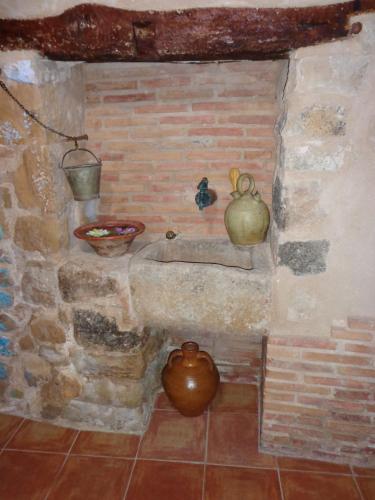 Hall, Casa rural Rosa in La Fresneda (Aragon)