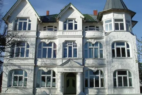 Villa Germania Südbalkon in Ahlbeck, Deutschland