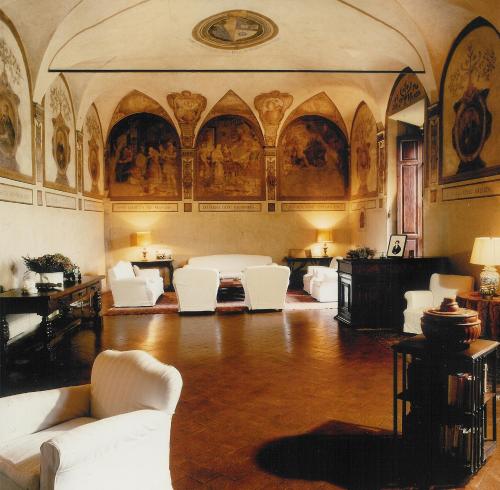宴會廳, Badia a Coltibuono Wine Resort in 加伊奧萊伊恩基亞恩蒂