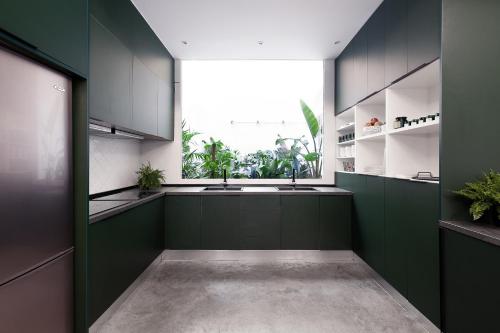 Кухня, 2060 The Newton Hostel in Мадрид