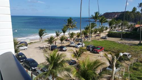 Praia Tabatinga AP Beira Mar com vista deslumbrante da praia