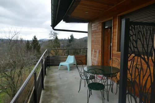 Erkély/terasz, la ferme du parroi in Seynod