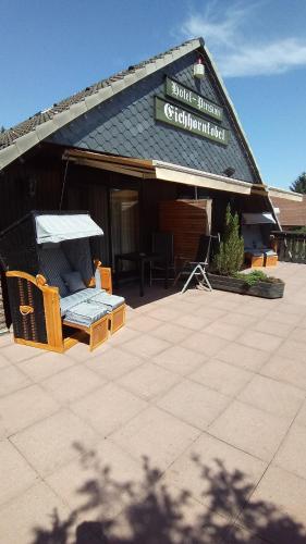 外部景觀, Hotel Garni Eichhornkobel in 法斯伯格
