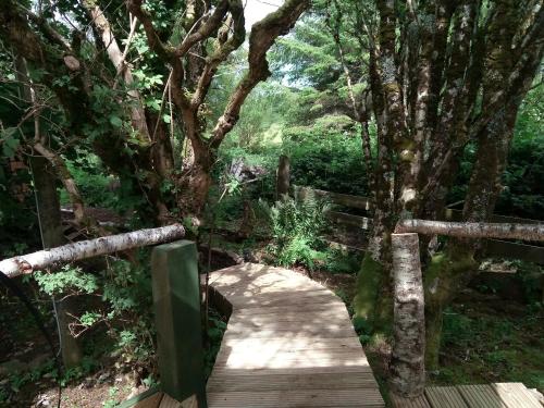 Clachamish Yurt gîte à louer Loch Treaslane