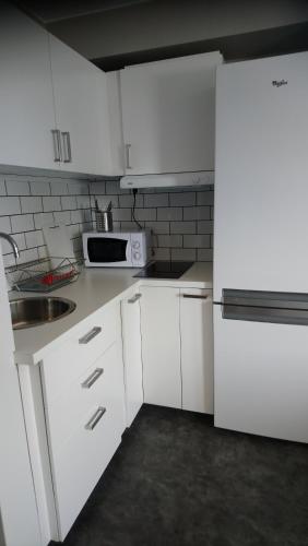 廚房, BriQ Hotell in 荷瓦