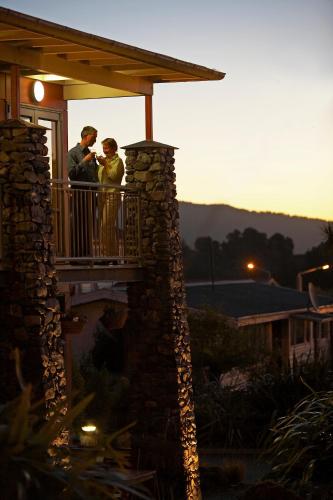 Erkély/terasz, Te Weheka Retreat in Fox Glacier
