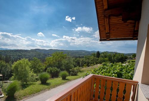 Balkons/terase, Vineyard Cottage Pod Piramido in Dobrnic