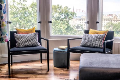 Modern flat with fantastic views, Edynburg