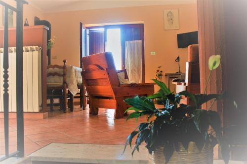 mansarda fiorita in Montano Antilia
