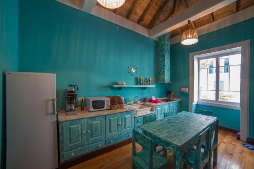 keittiö, Hostel Santa Maria Funchal in Madeira Island