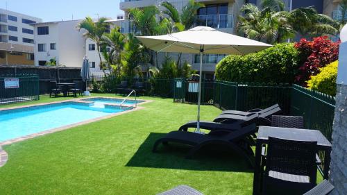 Bazen, Pacific Surf Absolute Beachfront Apartments in Tugun
