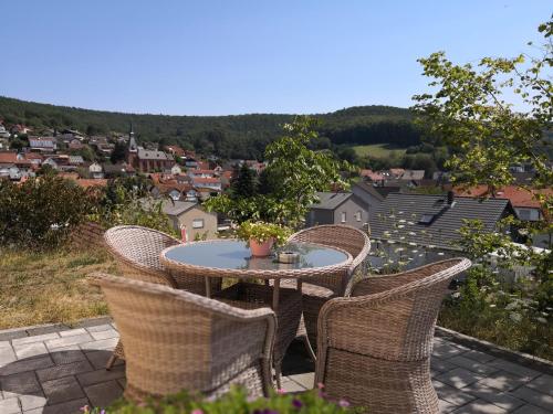 Balcony/terrace, Ferienwohnungen Schallenberg - Gross-Umstadt in Gross-Umstadt