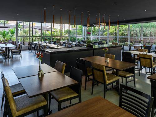Restaurant, Flat Parque Ibirapuera in São Paulo