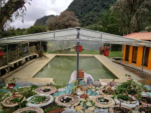 Peldbaseins, Termas El Pantanal in Papallakta