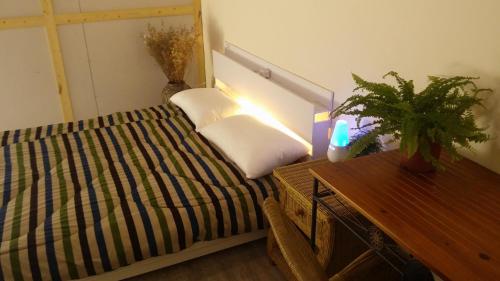 1 double bed