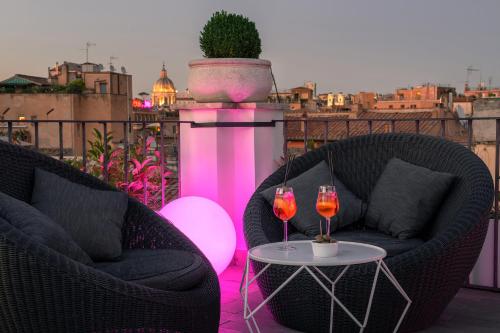 Erkély/terasz, Relais Orso near Ponte Sant' Angelo