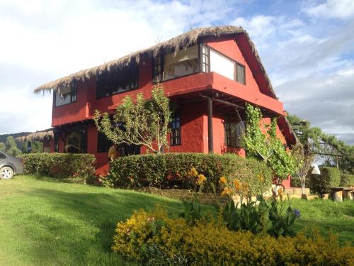 Dārzs, La Estancia de la Pradera Cabana Fiba in Nobsa