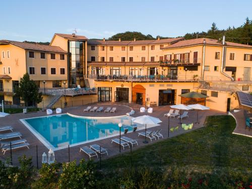 Peldbaseins, Falcon Hotel in Sant'Agata Feltria