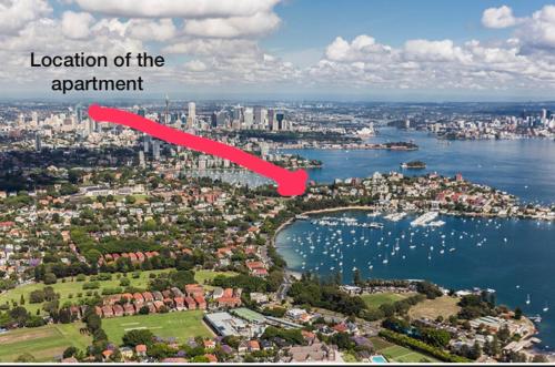 Double Bay Harbour-front apartment with stunning views in Double Bay
