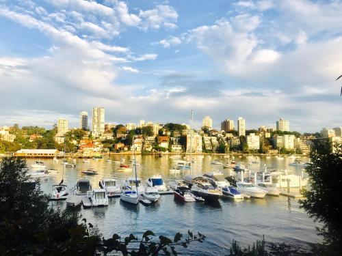Double Bay Harbour-front apartment with stunning views in Double Bay