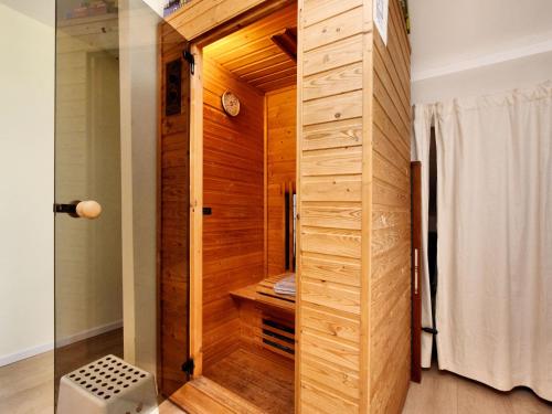 Wheelchair friendly house with sauna