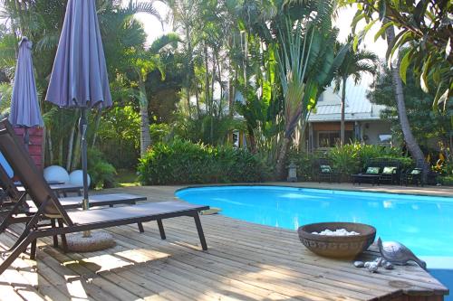 مسبح, Villa Oté (Villa Ote) in Entre Deux