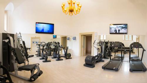 Fitness center, Villa Fenaroli Palace Hotel in Rezzato