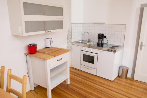 virtuve, Gästezimmer Mittelgasse (Gastezimmer Mittelgasse) in Florsheim-Dalsheim