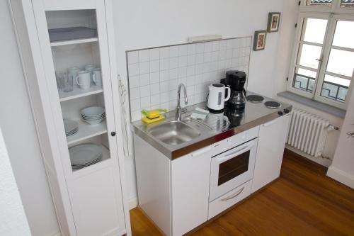 virtuve, Gästezimmer Mittelgasse (Gastezimmer Mittelgasse) in Florsheim-Dalsheim