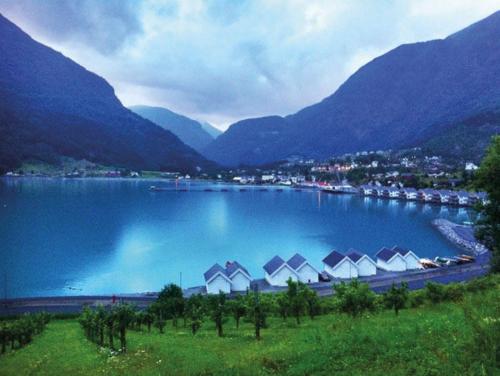 Kilátás, Skjolden Hotel in Skjolden