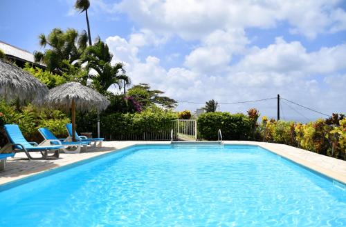 Swimming pool, Le Panoramic in Les Trois Ilets