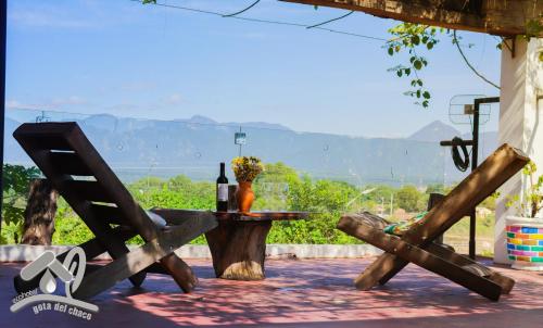 Balkons/terase, Eco Hotel Gota del Chaco in Villamontes