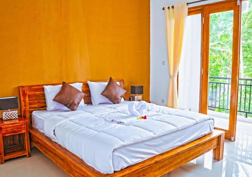 Bed, Kailash Homestay in Padang Bai