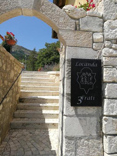 Viesnīcas āriene, Locanda Tre Frati in Pescocostanzo