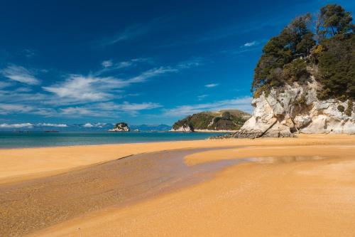 สภาพแวดล้อมโดยรอบ, Kaiteriteri Reserve Cabins in โมตูเอก้า