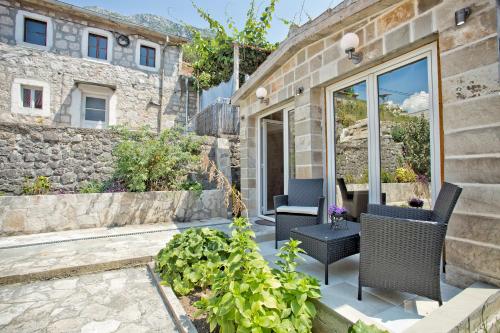 Balkon/teras, Apartments Admiral in Perast