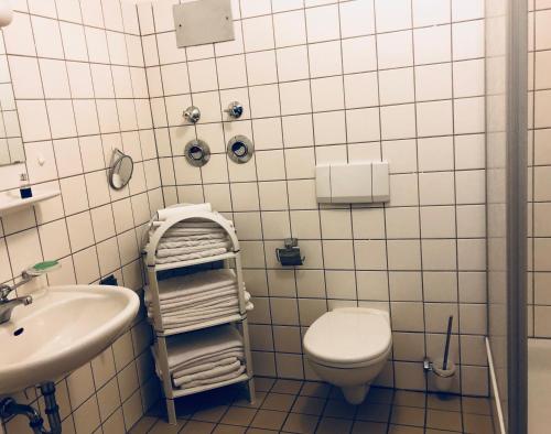 浴室, Ferienwohnung König Max (Ferienwohnung Konig Max) in 巴德阿勒克桑德斯巴德