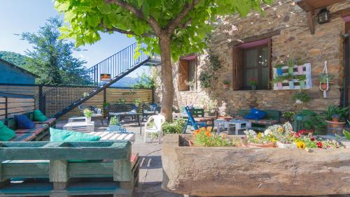 Erkély/terasz, Apartamento Llorens in Bisaurri