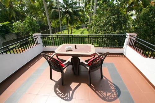 Balcony/terrace, Sagarika Beach Hotel in Beruwala