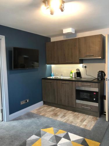 ห้องครัว, Warwick Road Studios in เบรคคอนสไฟล์