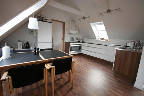 Kitchen, Country flat in Roskilde