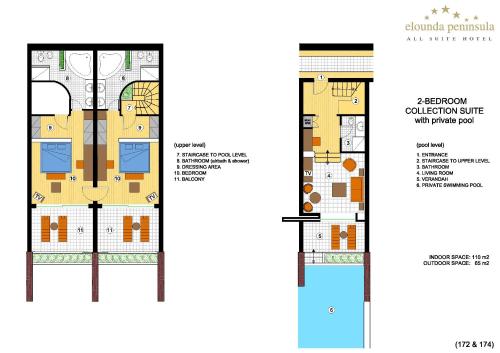 2 bedrooms, 4 beds