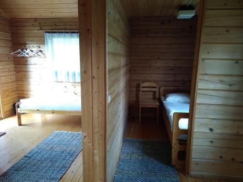 4 twin beds, 2 bunk beds, 2 futon beds