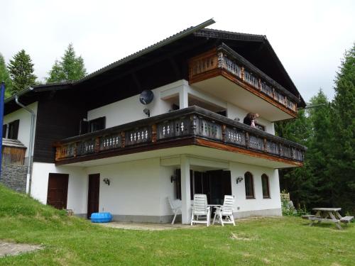 A szálláshely kívülről, Villa-Alpenblick in Hochrindl