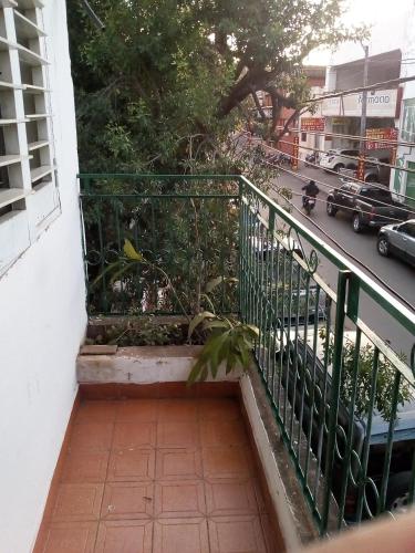 Erkély/terasz, San Miguel Hostal in Villarrica