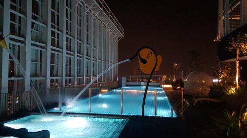Swimming pool, Suasana All Suites Hotel near Merlin Tower