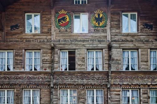 Bejárat, Hotel Baren Guttannen in Guttannen