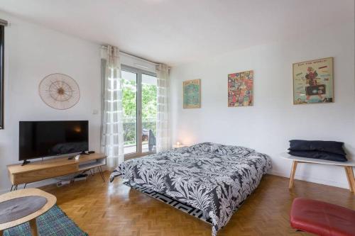 Appartement Lyon Centre Confluence 100 m2 Parking Terrasses, Lyon (Foto 7)