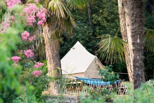 Camp 'Dvor' bell tent accommodation