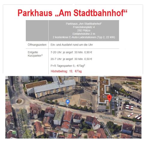 Hotel Capitol Zentrum - 24h - 733m von Graf Zeppelin Haus entfernt